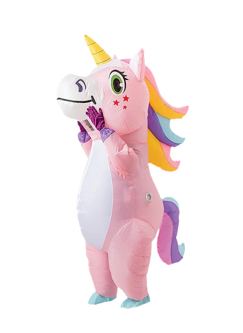 Adult unicorn inflatable costumes Inflatable costumes realistic cute performance costumes - Image 1