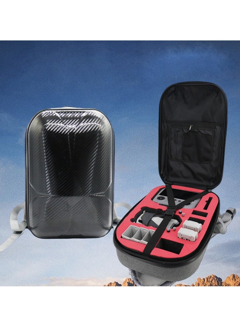 AROAQ Drone Backpack For DJI Mini 4 Pro Waterproof Travel Case Hard Shell Storage Case For DJI Mini 4 Pro RC2/RC-N2 Accessories  - Image 1