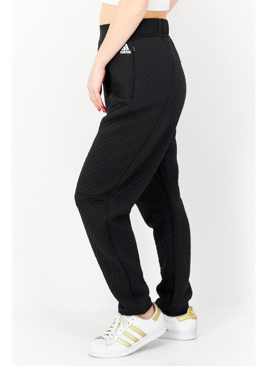 Adidas Women ZNE Sportswear Fit Training Sweatpants, Black  - Image 2