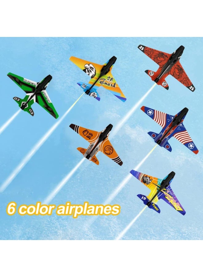 MAGIC VAULT Airplane Launcher Gun, Catapult Plane Gun, Safe and Fun Shooting Guns for Kids, Paper Foam Gliders for Quick and Easy Operation, Nearly Unbreakable Plastic for Kids - Image 3
