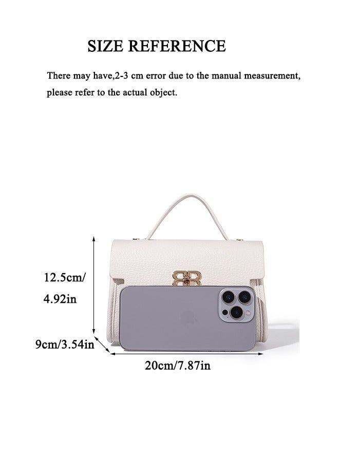 بليه روان شنطة نسائية فاخرة شنطة كتف وكروس بجلد فاخر تصميم راقٍ للدوام والعمل والخروج اليومي مع حزام قابل للتعديل - Image 5