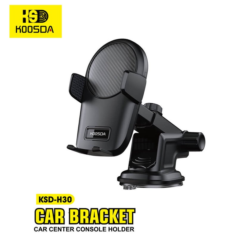 KOOSDA KSD-H30 Car Center Console Holder – Secure & Convenient Mobile Device Mount - Image 3