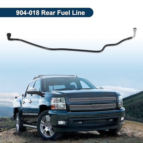 RALZAOTO 904018 Rear Fuel Line Compatible with Chevrolet Silverado 1500 GMC Sierra 1500 20082018 Fuel Line Gas Rear - Image 3