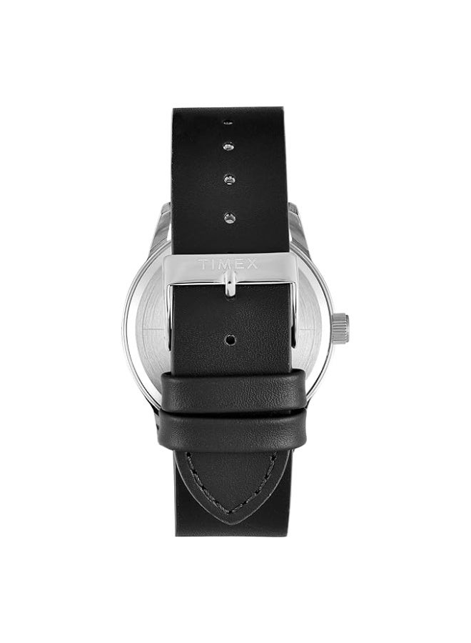 TIMEX Analog Watch for Men with Round Dial & Water Resistant Man's Wrist Watches - Image 3