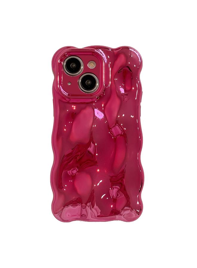 S-TOP Case For iPhone 15 Wave Bubbles TPU Phone Case - Image 1