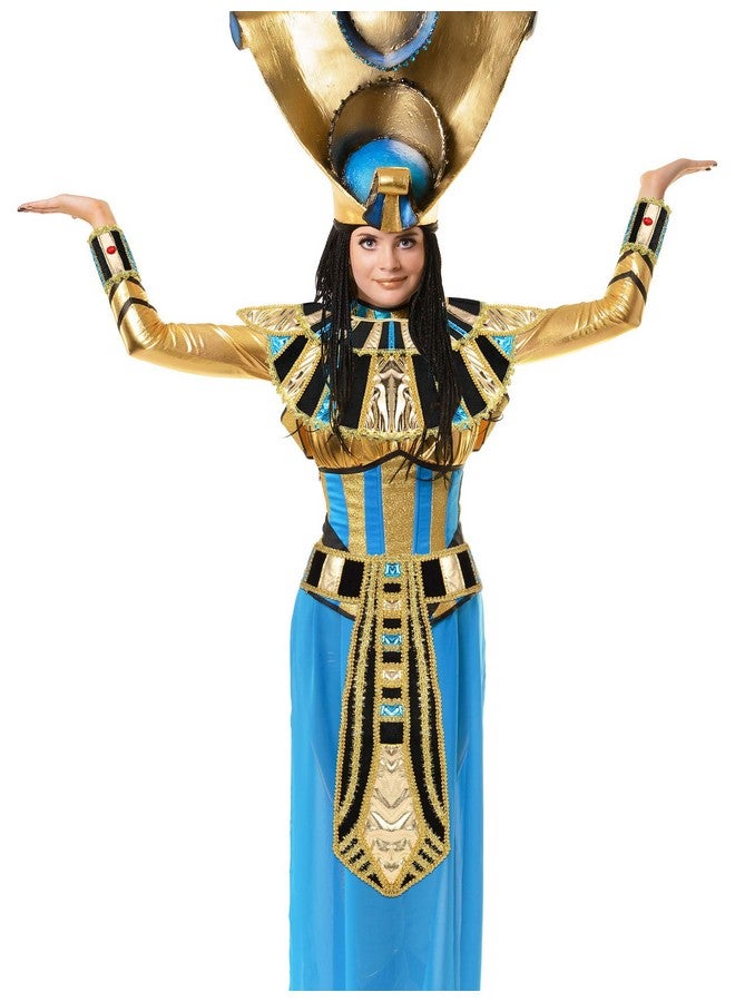 SATINIOR Egyptian Costume Accessory Includes Egyptian Belt Egyptian Collar Wristbands, Multicoloured, Medium - Image 2