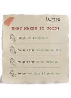 Lume By Paragon Beauty Garden Neem & Tulsi Rinse Facewash | Microencapsulated | For Acne And Congestion (100 Gram)  - Image 5