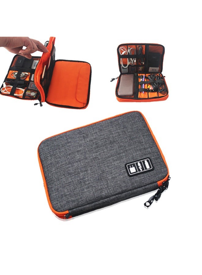 NIBEMINENT Travel Double-Layer Waterproof Sleeve Grey - Image 5