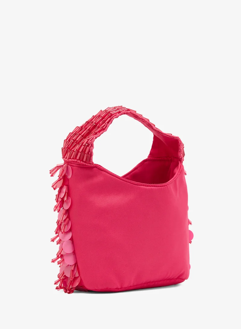 جينجر بوتيك حقيبة يد مطرزة بالخرز