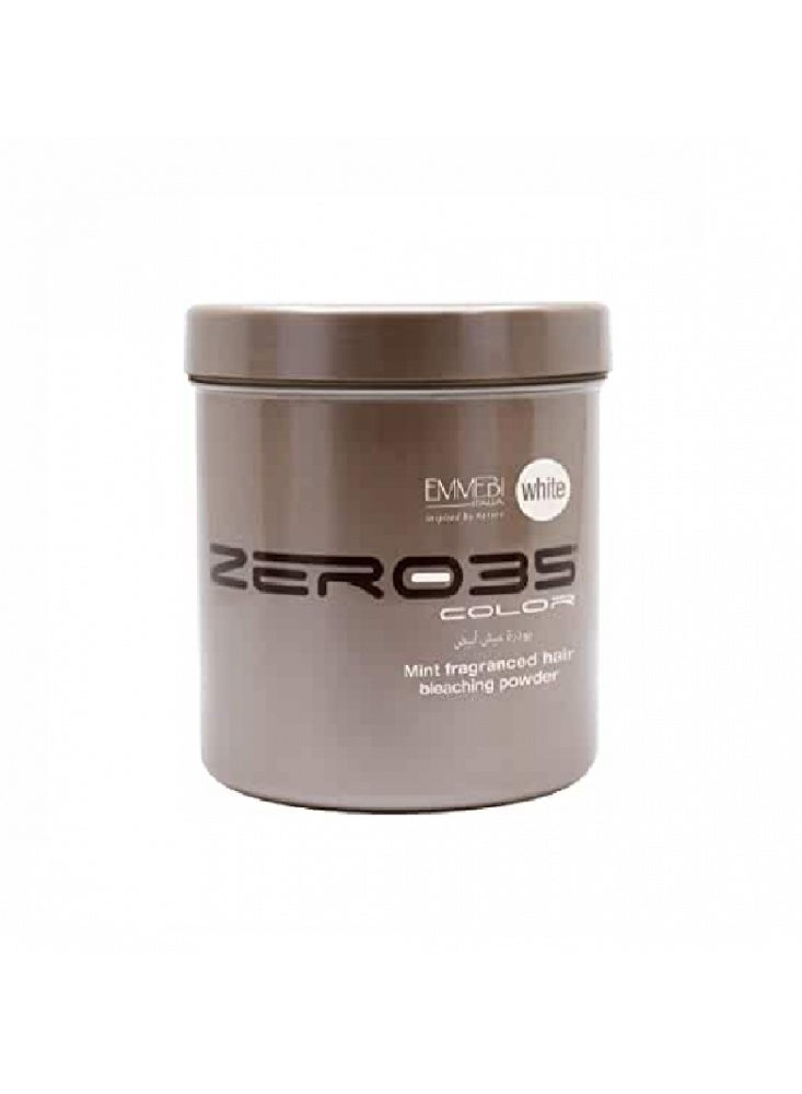 Hair bleaching and lightening powder - Zero 35 White - 500 grams