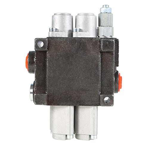 findmall 2 Spool 11GPM 3625PSI Hydraulic Directional Control Valve, SAE Ports Double Acting Valve for Small Tractors, Tractors, Loaders, Log Splitter - Image 4