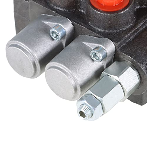 findmall 2 Spool 11GPM 3625PSI Hydraulic Directional Control Valve, SAE Ports Double Acting Valve for Small Tractors, Tractors, Loaders, Log Splitter - Image 5