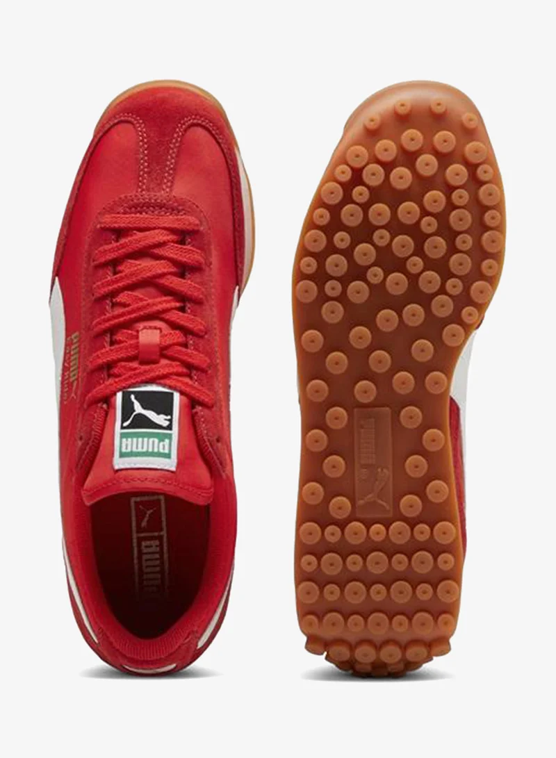 Puma PUMA Red-PUMA White Easy Rider Vintage Sneakers Unisex for Men | Best Price UAE