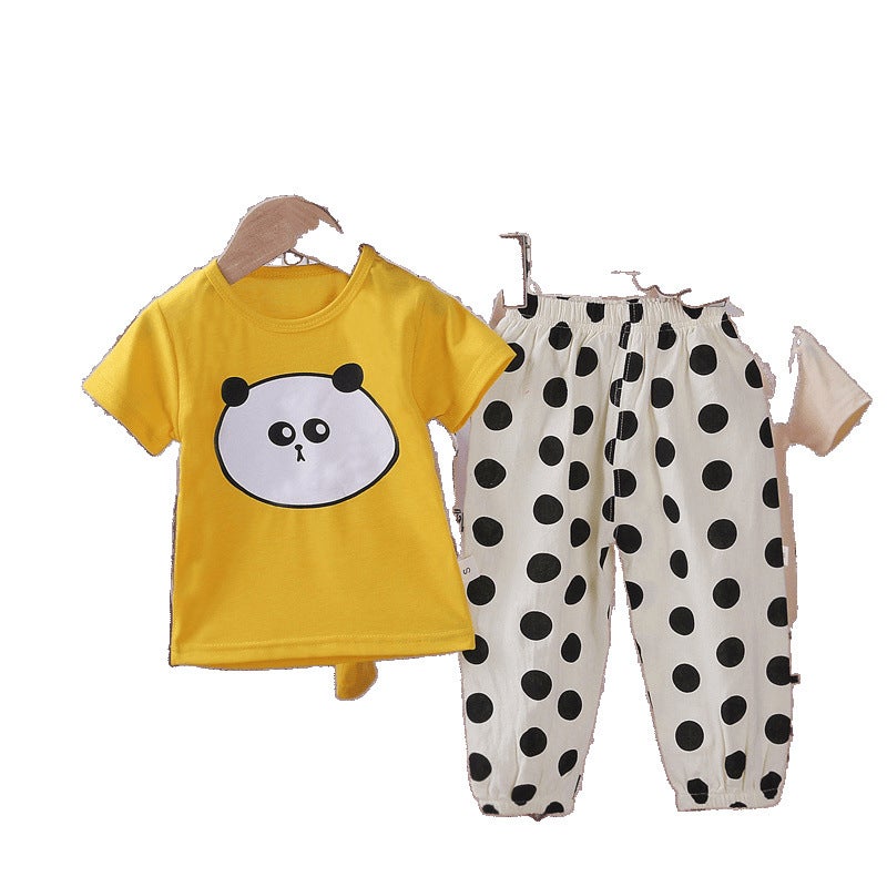 Girls Summer Suspender Skirt Two-Piece Set Baby Girl New Style Skirt Kidsren Summer Korean Style Denim Suit Trendy - Image 5