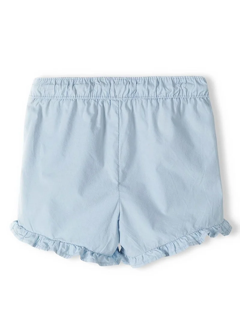 MINOTI Teen Girls Ruffle Hem Shorts with Drawstring Waist and Pockets