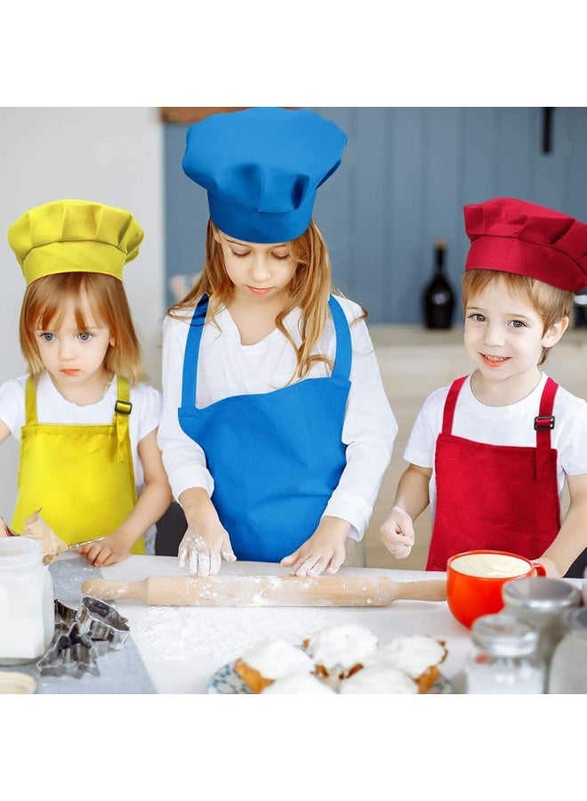 Tamicy طقم قبعة وش apron للأطفال مكون من 10 قطع - Image 2