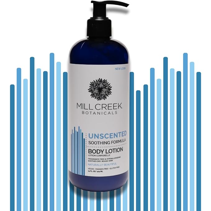 Mill Creek Botanicals Hand and Body Lotion Unscented, 16 Fluid Ounce - Image 2