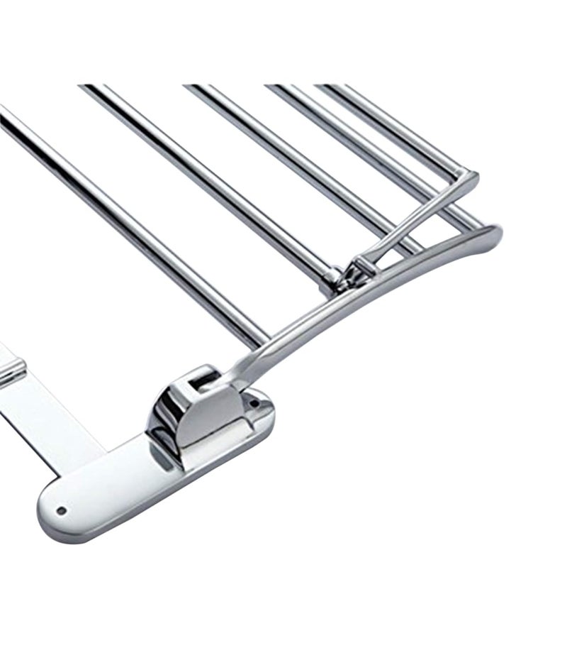 Fortune Classic Stainless Steel Folding Towel Rack for Bathroom | Towel Stand | Towel Hanger | Bathroom Accessories (18 Inch) - Image 5