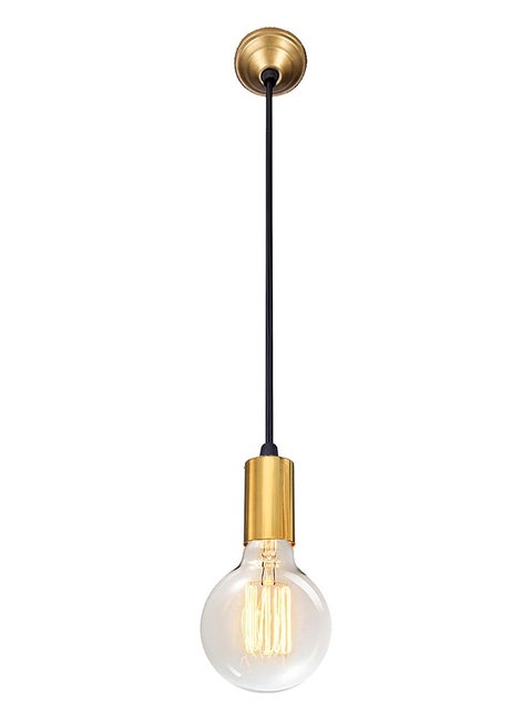 Wired Pendant Light - Gold