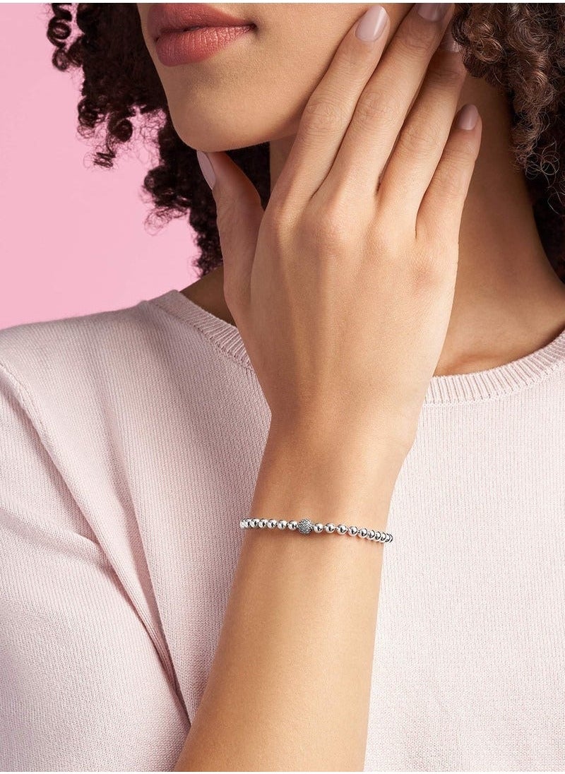 Pandora Violet - 925 Sterling Silver Jewelry Bracelet - Image 1