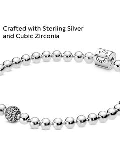 Pandora Violet 925 Sterling Silver Jewelry Bracelet  - Image 5