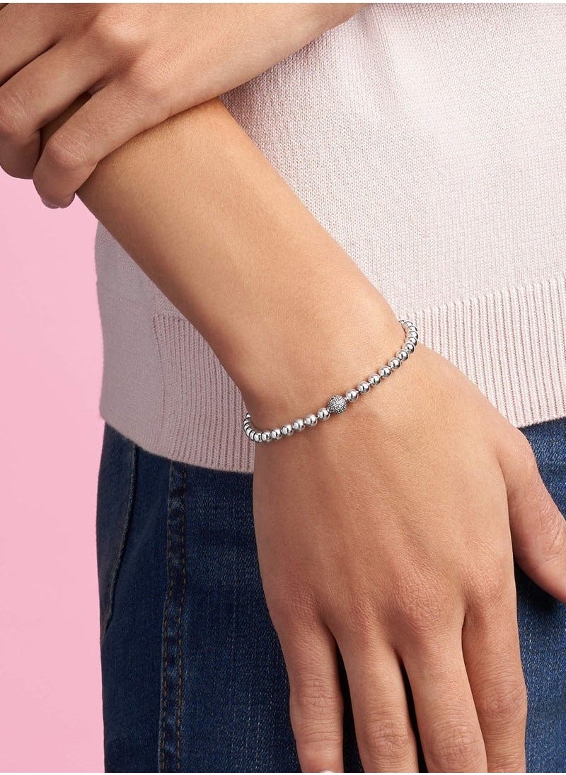 Pandora Violet - 925 Sterling Silver Jewelry Bracelet - Image 1