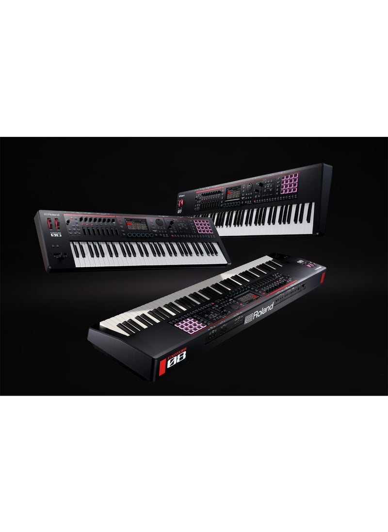 Roland FANTOM-6 61-Key Music Workstation Keyboard – Advanced Synthesizer with ZEN-Core, V-Piano, and SuperNATURAL Technologies  - Image 3