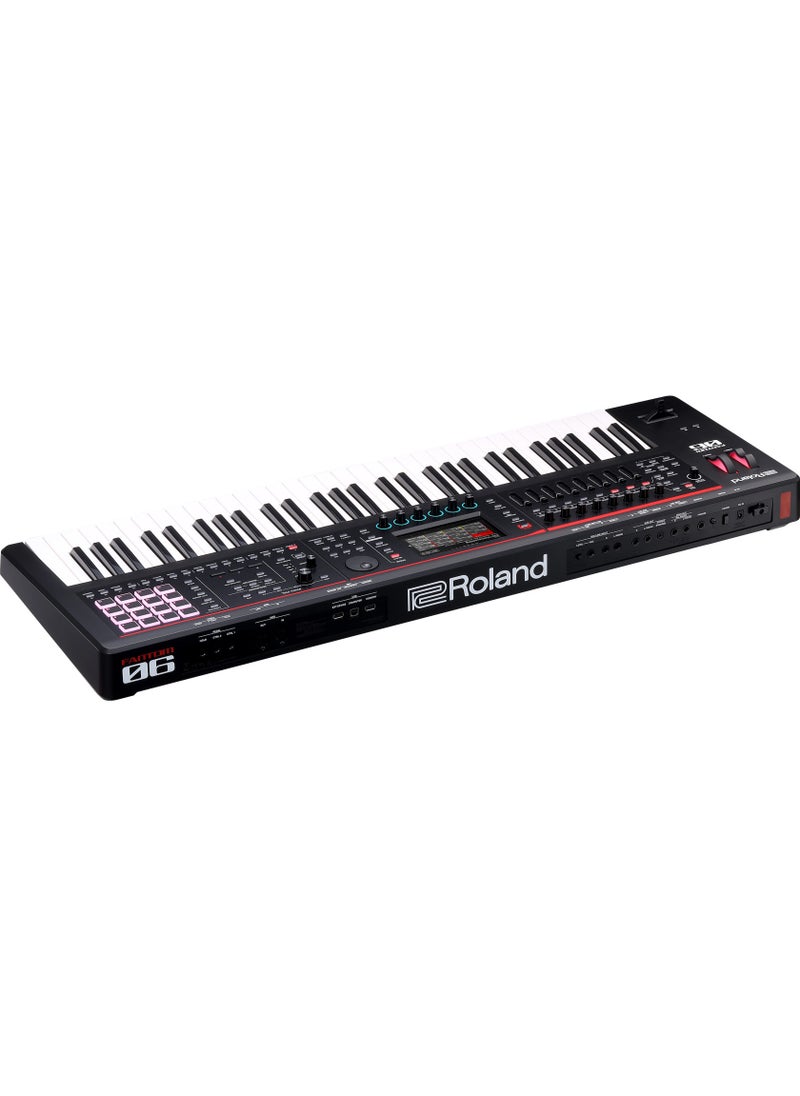 Roland FANTOM-6 61-Key Music Workstation Keyboard – Advanced Synthesizer with ZEN-Core, V-Piano, and SuperNATURAL Technologies  - Image 5