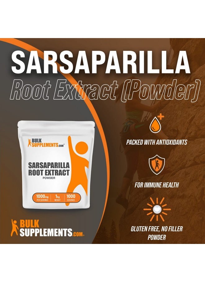 BulkSupplements - Com Sarsaparilla Root Extract Powder Herbal Extract Smilax Sarsaparilla Root Powder 1000Mg Of Sarsaparilla Extract Per Serving Gluten Free 1 Kilogram 22 Lbs - Image 1