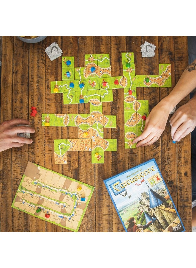 Z-Man Games Carcassonne Board Game (BASE GAME) | Family Board Game | Board Game for Adults and Family | Strategy Board Game | Medieval Adventure Board Game | Ages 7 and up | 2-5 Players | Made by Z-Man Games  - Image 2