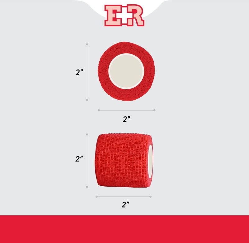 Ever Ready First Aid Self Adherent Cohesive Bandages 2 x 5 Yards  6 Count Rainbow Colors - Image 5