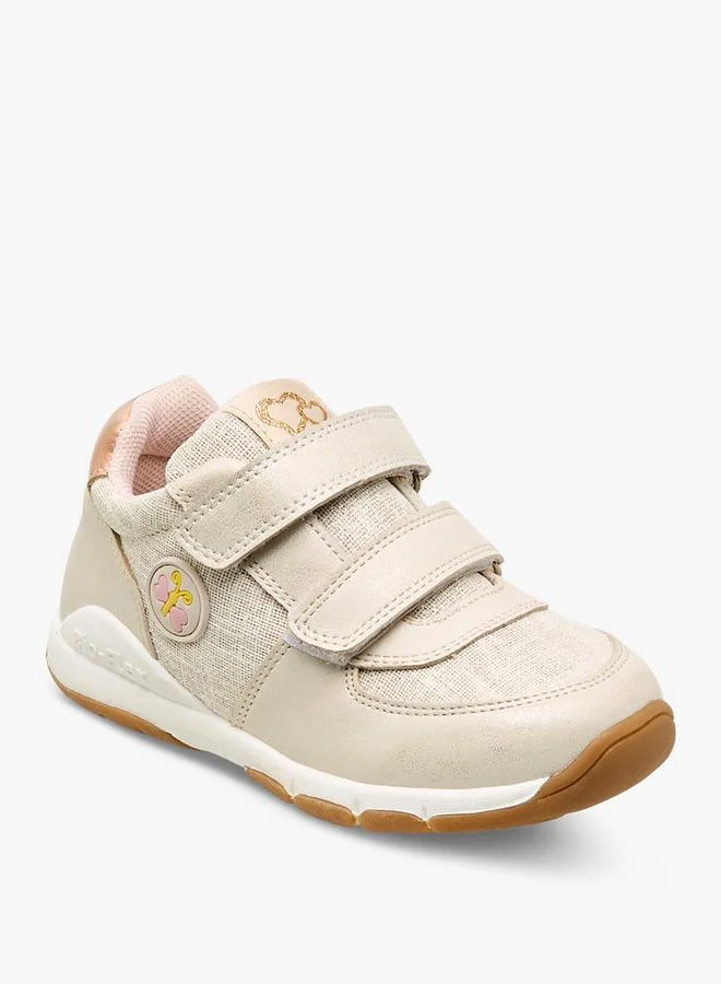 JUNIORS Butterfly Patch Sneakers With Hook And Loop Closure