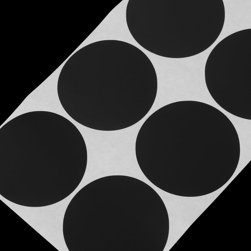 A4 Black Circle Labels 400 Pieces Writable Adhesive Stickers Office Event - Image 4