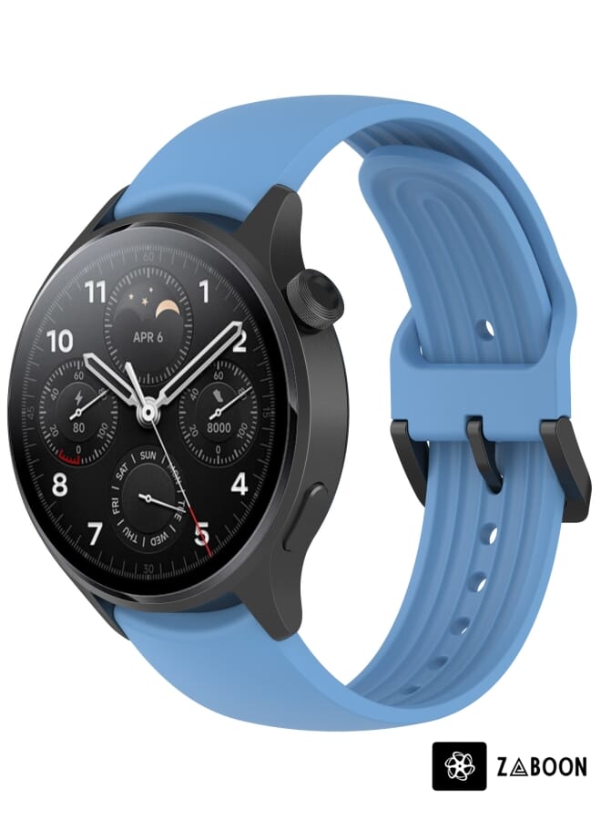 Zaboon Xiaomi Watch S1 Pro Silicone Watch Band - Image 1