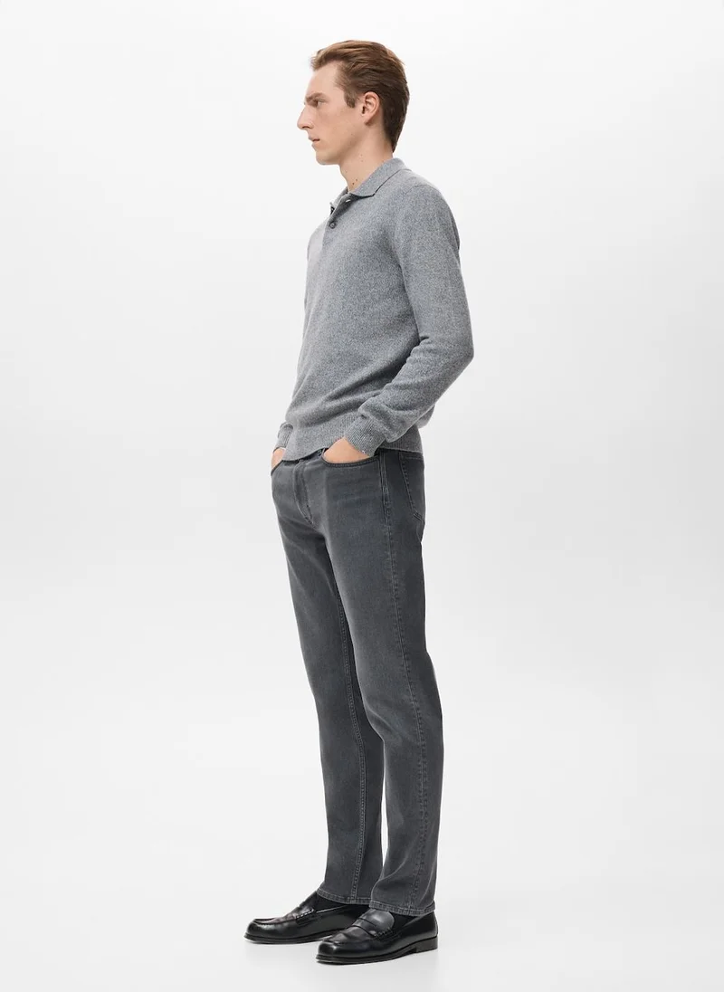 Mango Man  Slim fit Ultra Soft Touch Patrick jeans for Men | Best Price UAE