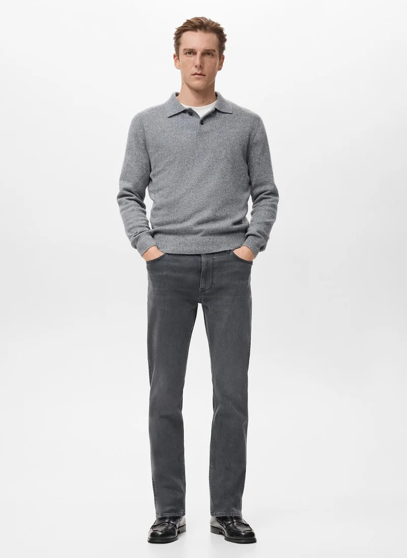 Mango Man  Slim fit Ultra Soft Touch Patrick jeans for Men | Best Price UAE