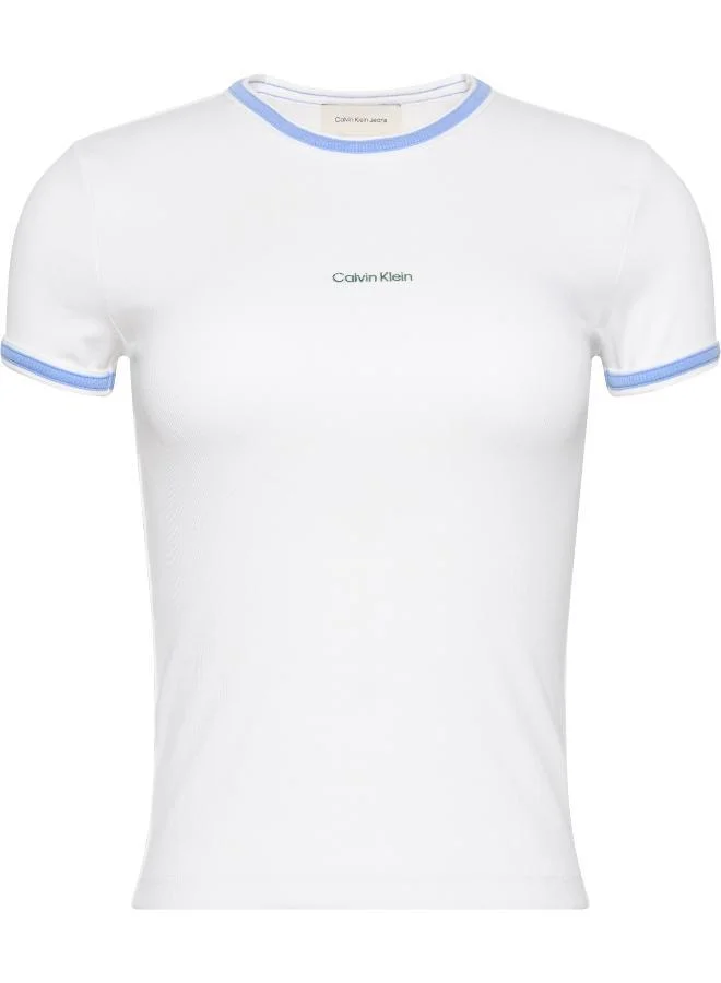 Calvin Klein Jeans Logo Crew Neck T-Shirt