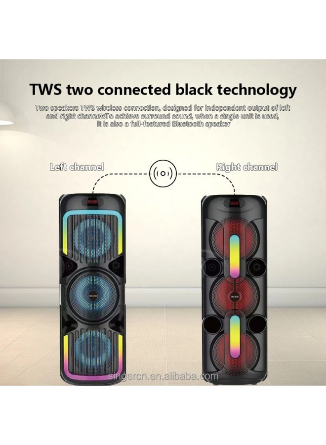 دي إل سي  مكبر صوت لاسلكي دي جي مع جهاز تحكم عن بعد DLC-32435 - Image 5