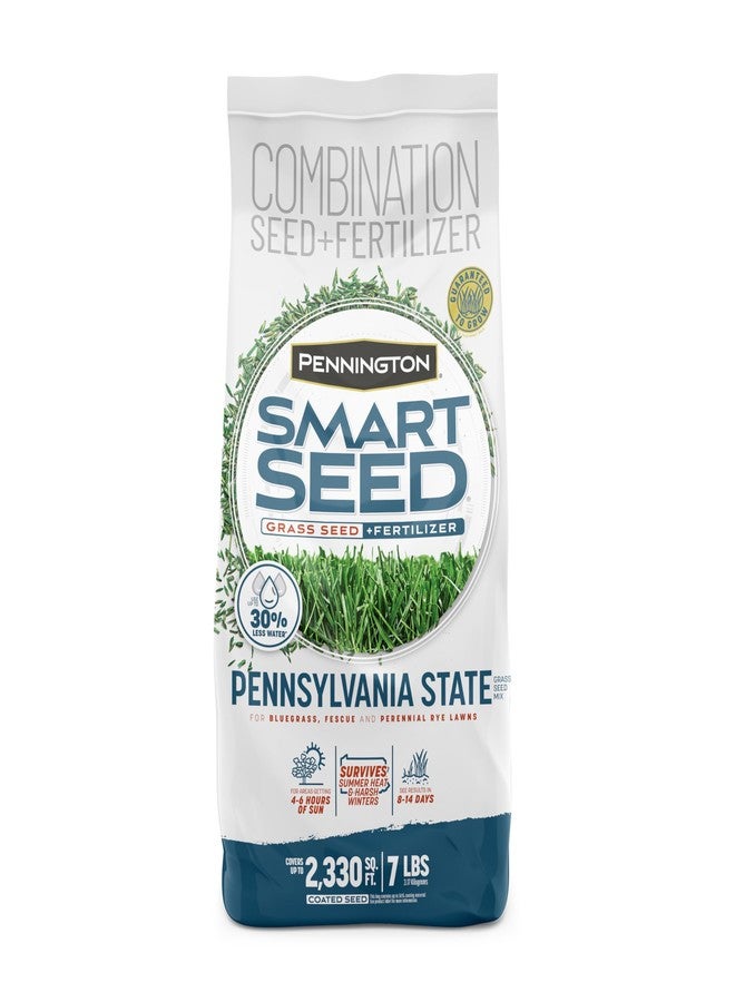 Pennington 100543715 Smart Seed Pennsylvania State Grass Mix 7 lb, Black Label - Image 1