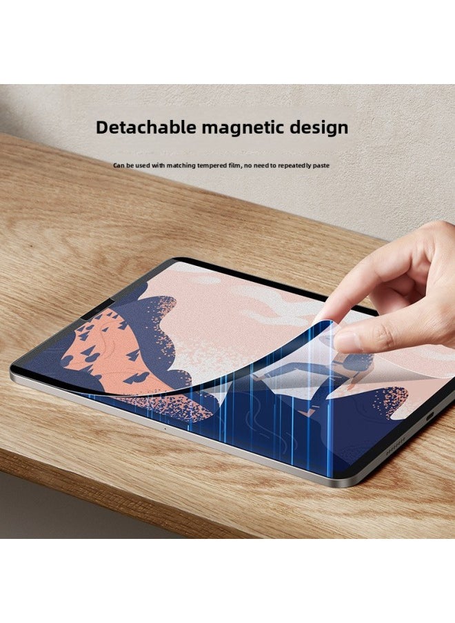 Generic - Suitable For Apple Ipad Paper Film IPad10.2-inch Removable Magnetic Film Pro11 Hand-painted Writing Film Air5-Color:Adhesive Type Paper-like Film Packaging Card Scraping Kit-Size:ipad Air 13  2025 - Image 1