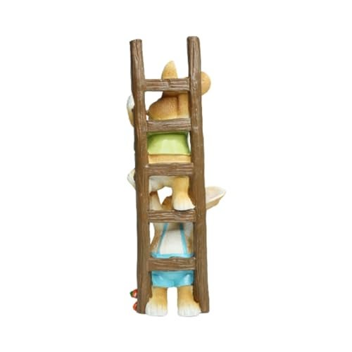 The Decorshed Bunny Ladder for Home Decoration Garden Decor Room Decor Balcony Decoration - Image 5