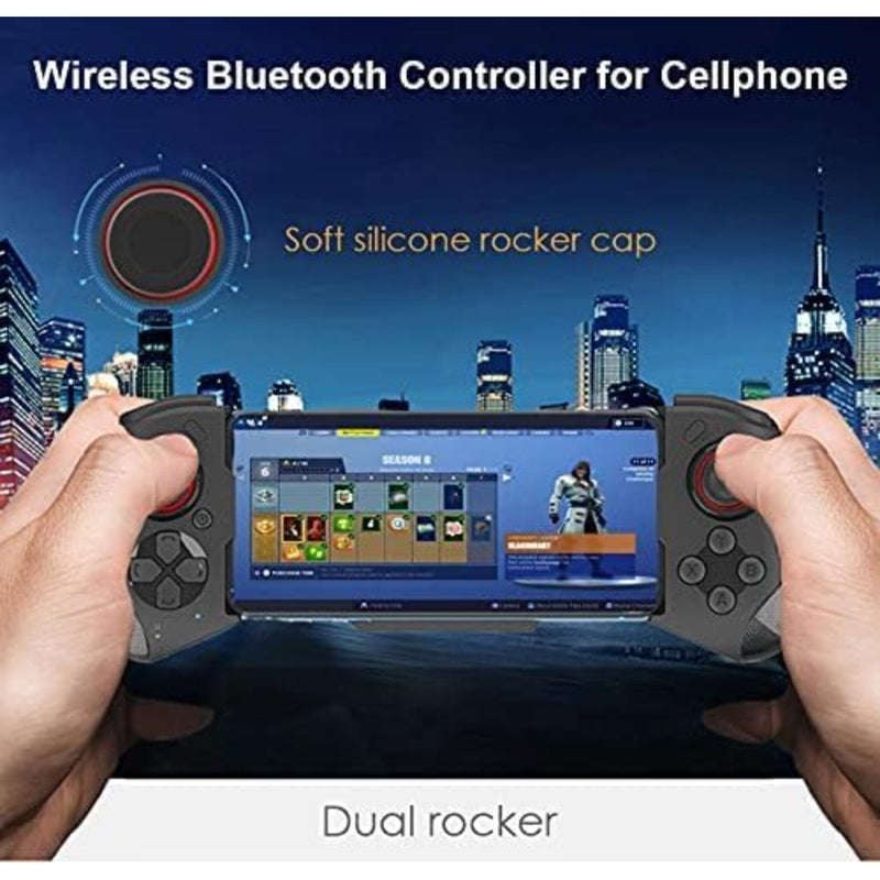 Mobile Gaming Controller for iPhone iOS Android PC Wireless Gamepad Joystick for iPhone 17/iPhone 16/15/14/12, iPad, MacBook, Galaxy S22/S21/S20, TCL, Tablet, PC - 18+ Hour Battery Life - COD - Image 5