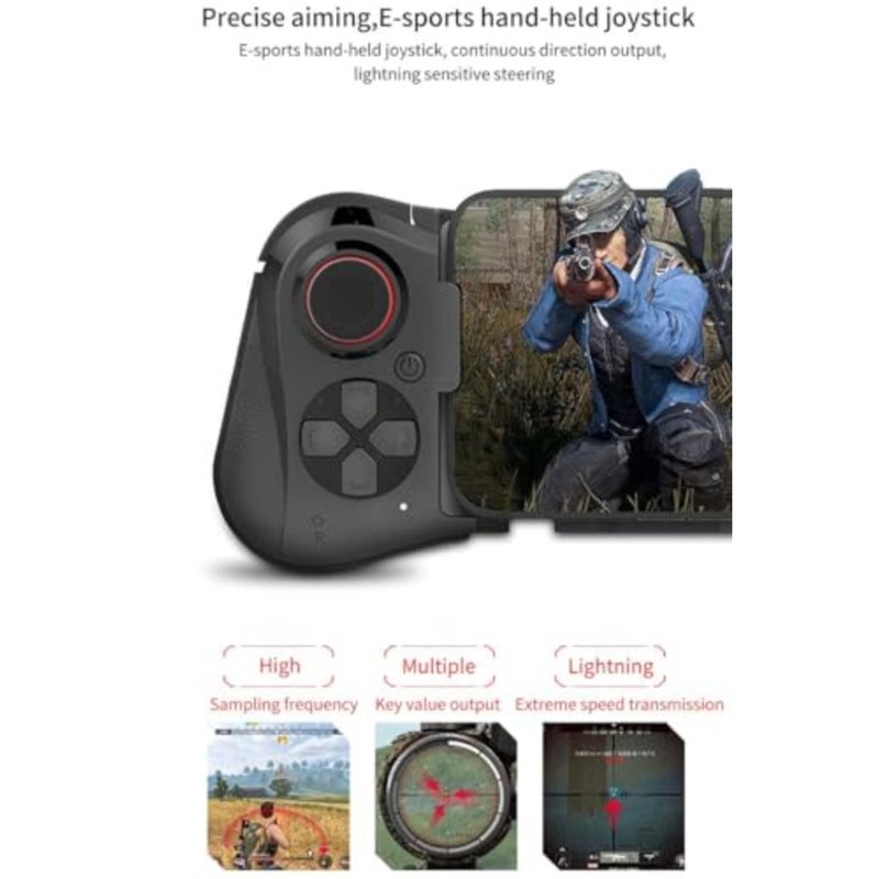 Mobile Gaming Controller for iPhone iOS Android PC Wireless Gamepad Joystick for iPhone 17/iPhone 16/15/14/12, iPad, MacBook, Galaxy S22/S21/S20, TCL, Tablet, PC - 18+ Hour Battery Life - COD - Image 2
