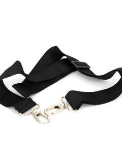 SHOPEE SHOPEE Nylon Replacement Adjustable Shoulder Strap with Swivel (4 cm, Width, Black)  - Image 2