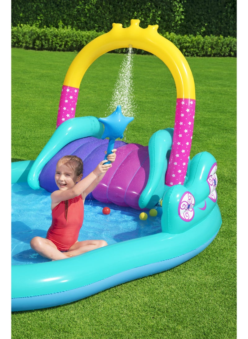 Bestway Inflatable Playcenter Magic Unicorn 274x198x137cm | with Inflatable Slide and Water Splash | Kiddie Pool | Kids Pool | Easy to Set Up | Backyard Pool | Family Pool Perfect for Summer - Image 5