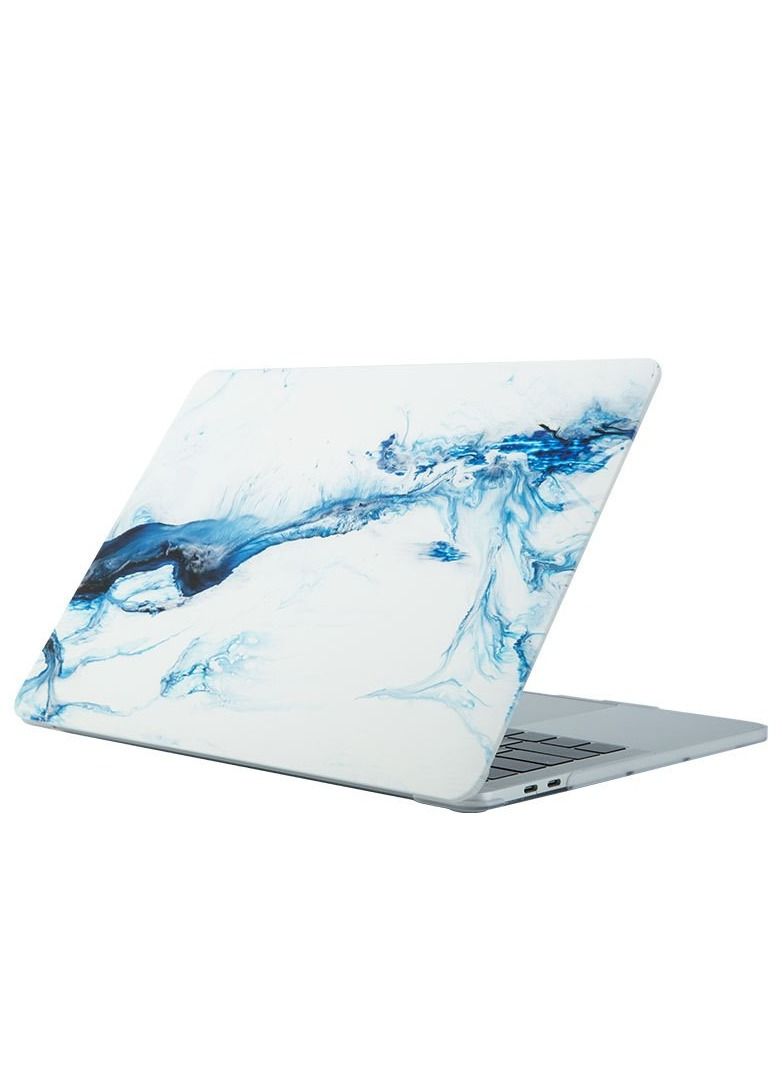 Loquat Suitable For MacBook Frosted Painted Marble Shell Protective Case 