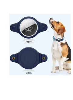KASTWAVE Airtag Dog Collar Holder, Waterproof Airtag Dog Collar Holder, Compatible Apple Air Tag, Pet Collar Case Anti-Lost Air Tag Case Holder with Cat Dog Collars  - Image 4