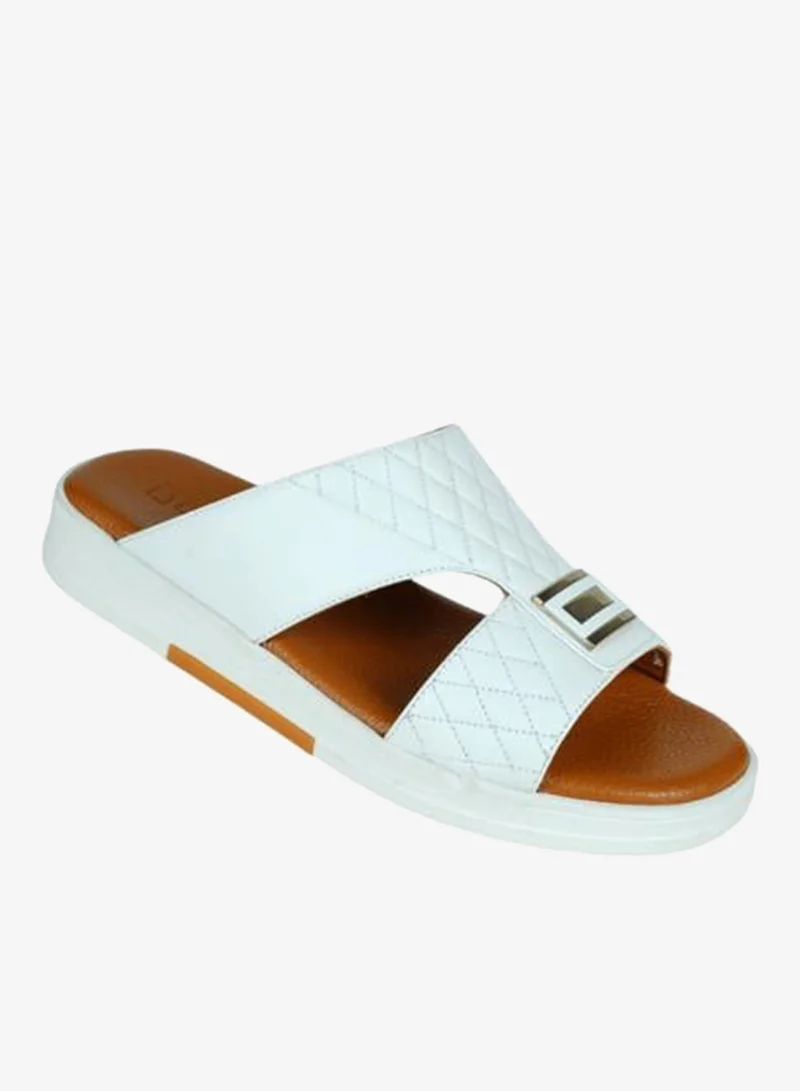 Barjeel Uno White 008-3643 Barjeel Uno Mens Arabic Sandals MSA138 White for Men | Best Price UAE