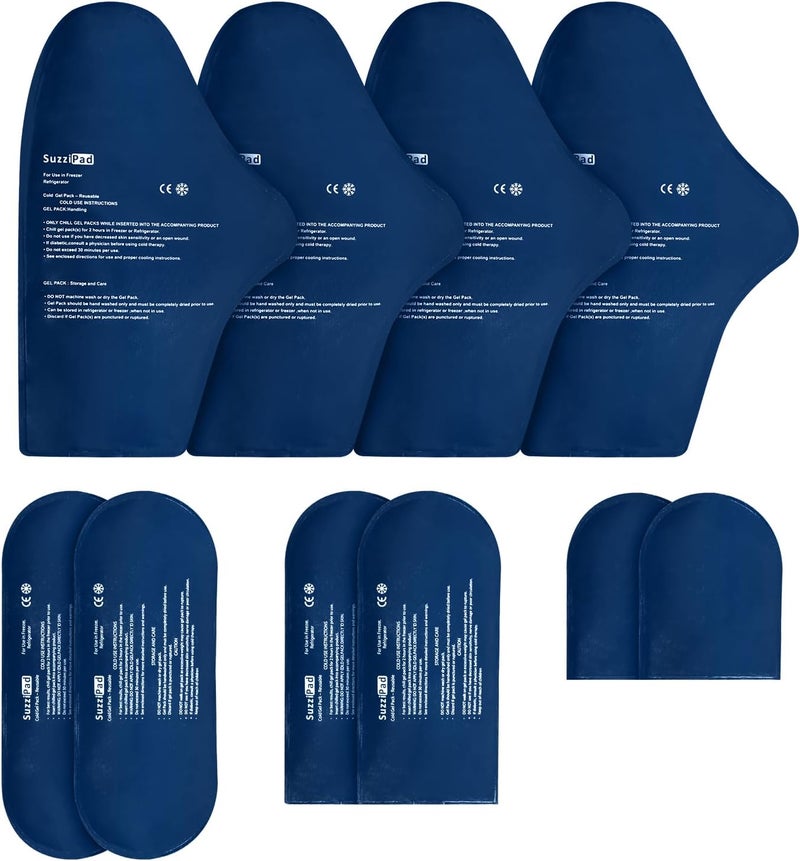 SuzziPad Replacement Ice Gel Packs10Piece Set L - Image 1