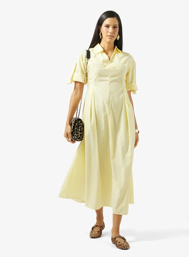 Ella  A-Line Shirt Dress for Women | Best Price UAE